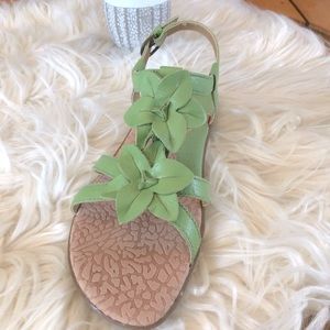 BOC Born Concepts Lime Flower Sandals